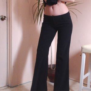 Joe Benbasset Black Bootcut Slacks Pants Size 3